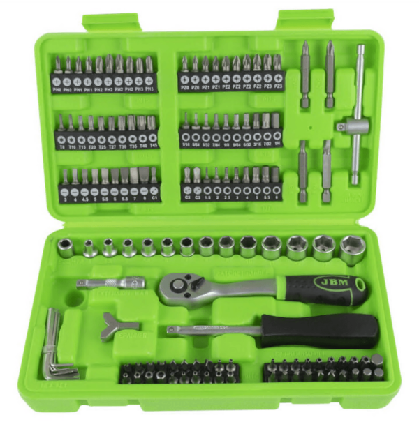 KIT DE DE DOUILLES ET D'EMBOUTS 130 PIÈCES